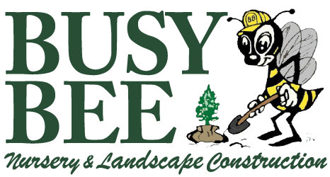 Busy Bee Nursery and Landscape construction logo
