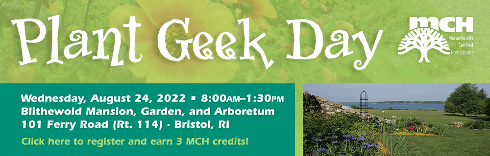 Plant Geek Day, register now